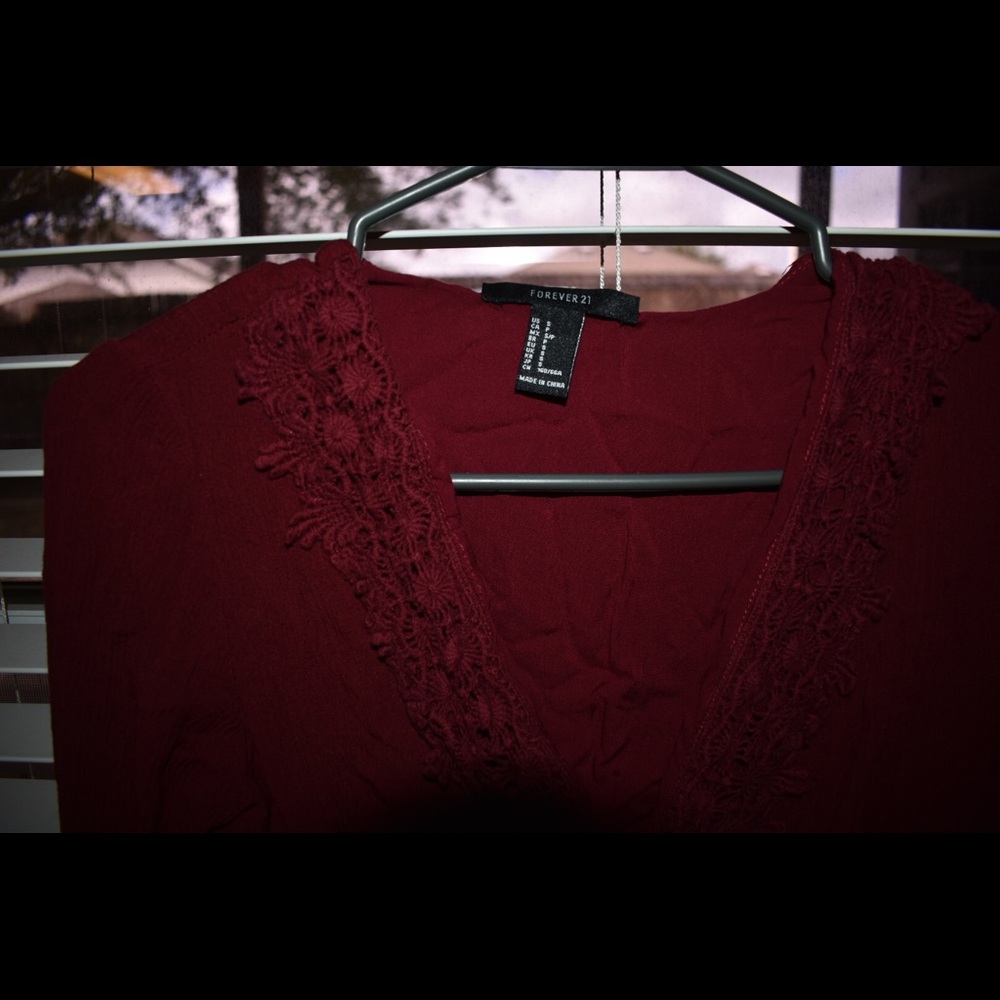 Maroon Romper - image 2